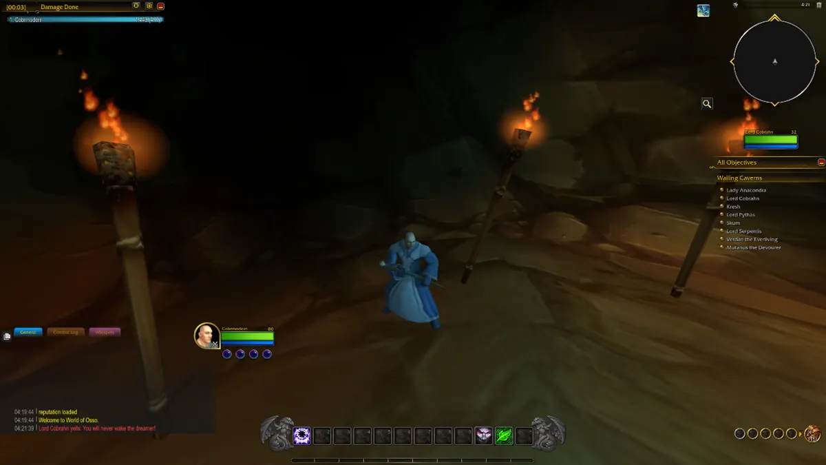 Pulling a dungeon boss