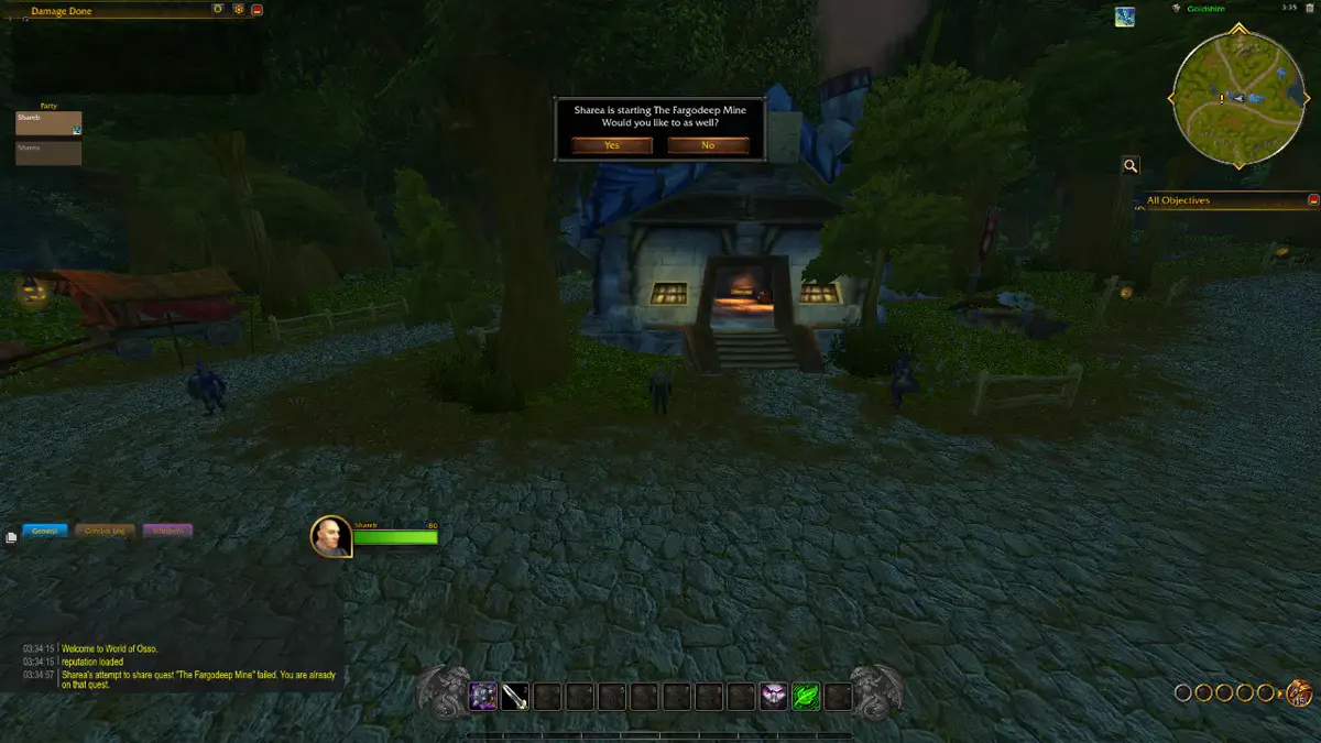 A shared quest offer